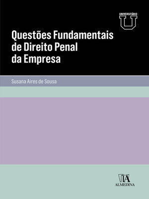cover image of Questões Fundamentais de Direito Penal da Empresa